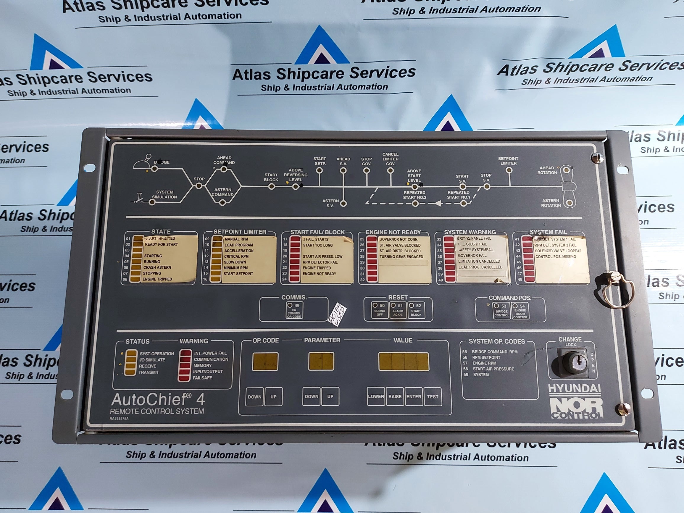 NORCONTROL AUTOCHIEF 4 REMOTE CONTROL SYSTEM HA339575A